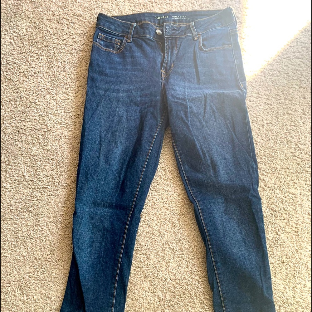 Old navy Rockstar jeans! size: 8